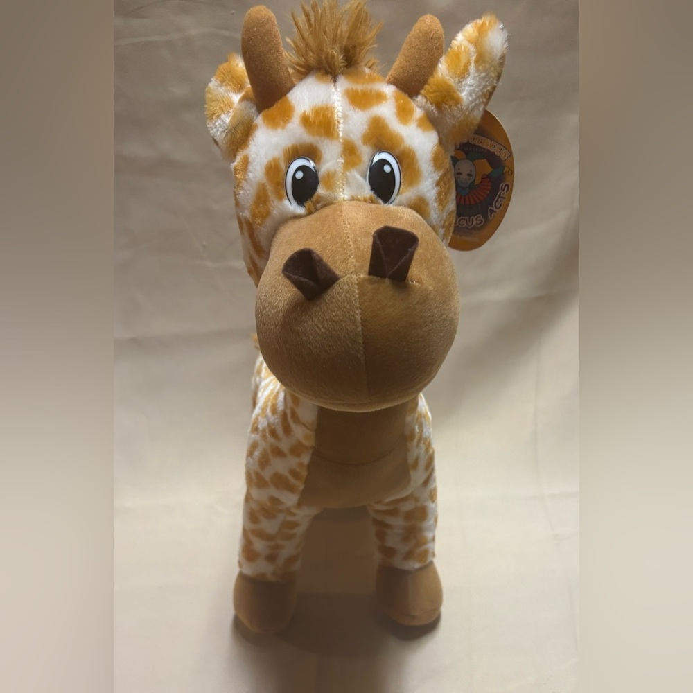 Circus Circus Las Vegas Giraffe Plush Doll 20” Tall Brand‎ NEW with Tags